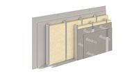 Perete tip S anti-efractie RC3, dublu placat