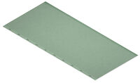 Placa de gips-carton verde rezistenta la foc si umezeala; Miez aditivat si ranforsat cu fibre de sticla.