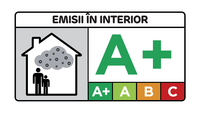 Simbol emisii A+ materiale constructii