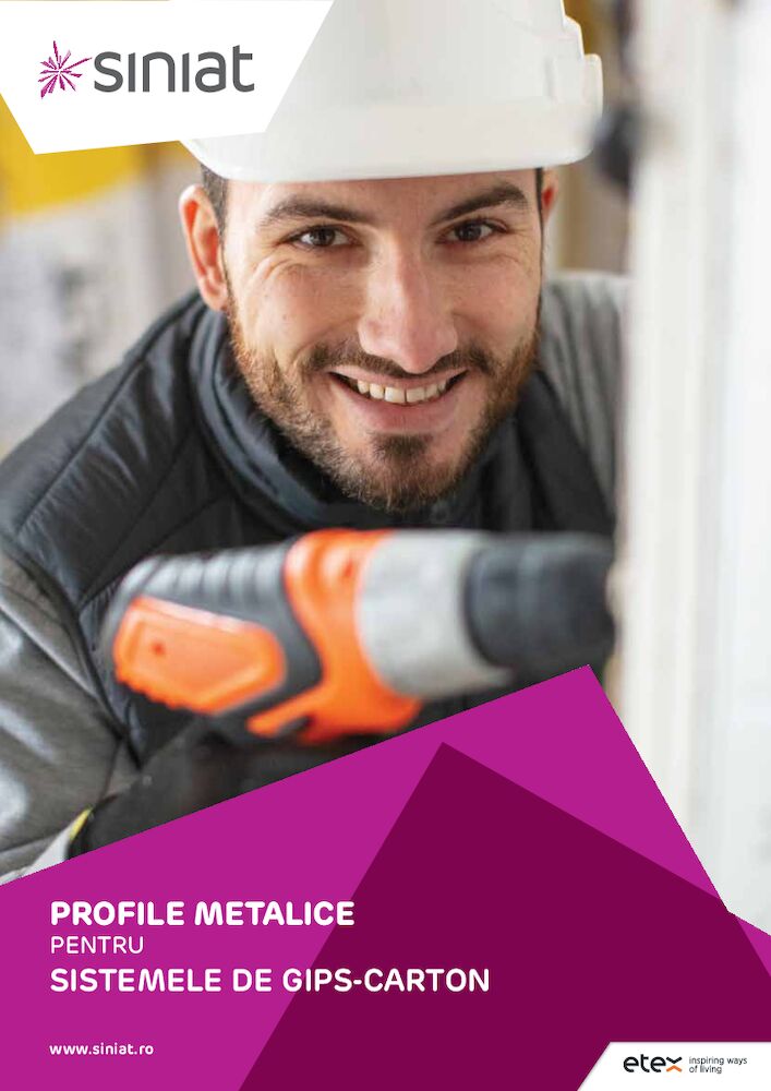 Profile metalice pentru sistemele de gips-carton